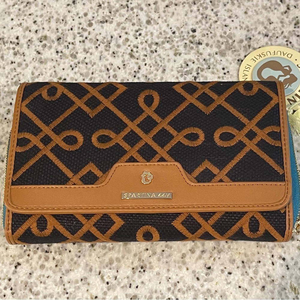 Brand New Spartina 448 Clutch Wallet Crossbody